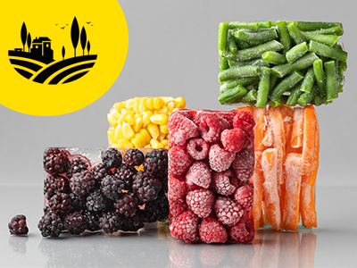 Tiefkühlprodukte – Gemüse, Backwaren, Convenience Food